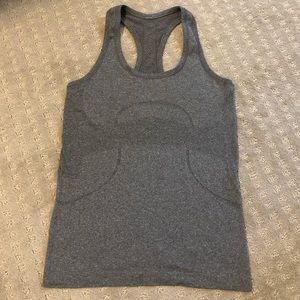 Lululemon Swiftly Tech Racerback Tank Top 6 Heather Gray